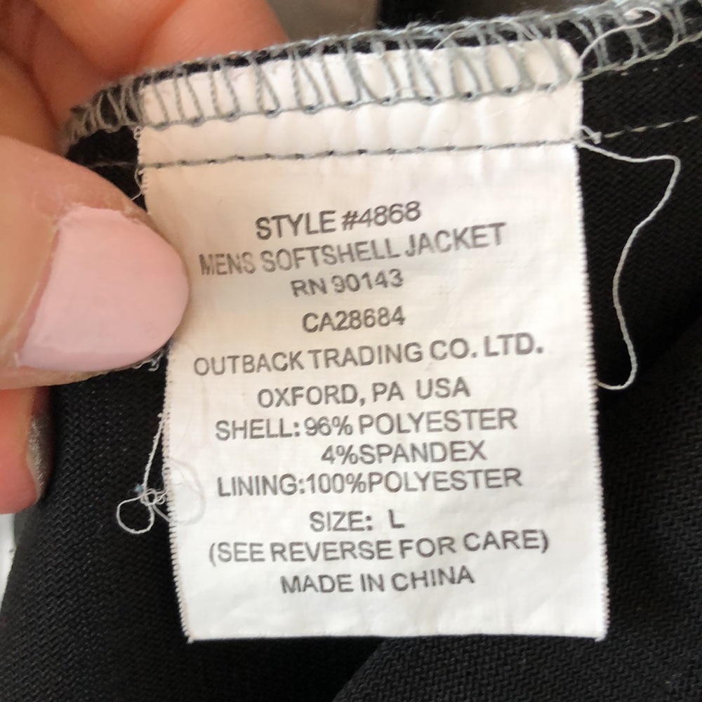 OutbackTrading Softshell Equestrians jacket - Picture 7 of 9